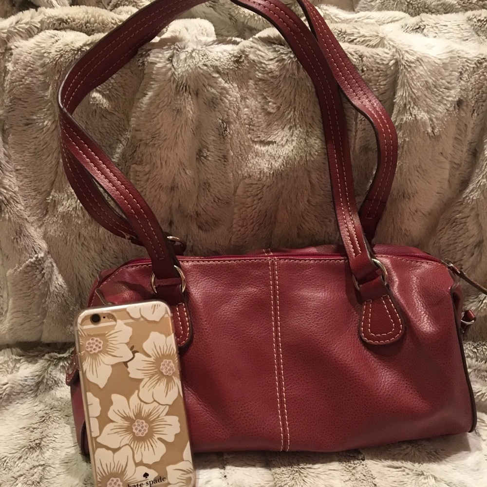 Small red purse